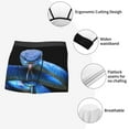 thumbnail image 6 of Bingfone Blue Viper Snake Men'S Underwear - Casual Stretch Boxer Briefs-Xx-Large, 6 of 9