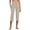 Brown, variant on Womens Yoga Capri Pants High Waist Capri Leggings with Pockets Wide Leg Crop Exercise Workout Summer Pants Black XL