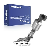 AutoShack Exhaust Manifold Catalytic Converter Kit | Replacement for 2006-2015 Lexus IS250 2013-2015 Lexus GS350 | 2-PC