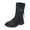 Black, variant on Fesfesfes Womens Hiking Boots Fashion Shoes Retro Western Boots Casual Warm Low Heels Mid-calf Boots 6(37)