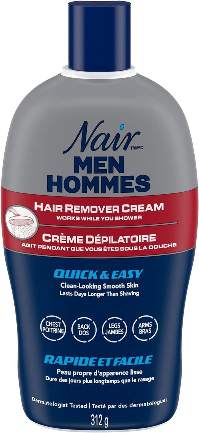 Nair Crème Dépilatoire Pour Hommes Pour Le Corps 312g