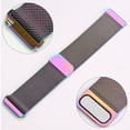 thumbnail image 1 of Mignova For Fitbit Versa 2 / Versa Bands,Men's Women's Milanese Loop Stainless Steel Mesh Replacement Watch Band For Fitbit Versa 2 / Versa(Multi Color), 1 of 5