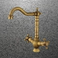 thumbnail image 4 of KONTONTY 1Set Golden Brass Faucet with Water Leakage Prevention for Kitchen Use, 4 of 7
