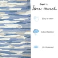 thumbnail image 4 of Liora Manne Capri Cloud Area Rug Soft Blue Indoor Outdoor 80% Polyester/Acrylic, 4 of 5