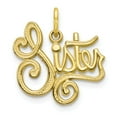 thumbnail image 1 of FB Jewels 10K Yellow Gold Sister Charm, 1 of 3