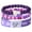 Purple, variant on WWJD Bible Verse Bracelets Scanning Scripture on Your Phone, Christian Cross Gifts for Men Women