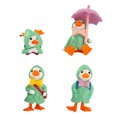 thumbnail image 2 of 2Pcs Garden Figurines under $5! Yannianjz Duck Garden Statue, Cute Raincoat Duck Figurine, Outdoor Lawn Decor, Resin Animal Ornament for Patio Yard, Spring Easter Home Decoration Set of 4, 2 of 9