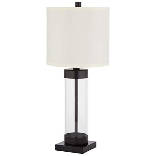 Table Desk Lamp With Light Bulb, Stone Beam Table Lamps