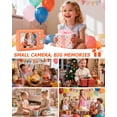 thumbnail image 3 of W & O Q8 Zoom 16X Zoom 64 MP CMOS Point & Shoot Digital Camera with SD Card, Orange, 3 of 8