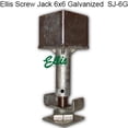 thumbnail image 2 of Ellis Manufacturing Company - 6x6 Screw Jack - 30,000 lbs Safe Load Capacity - Painted Finish, 2 of 11