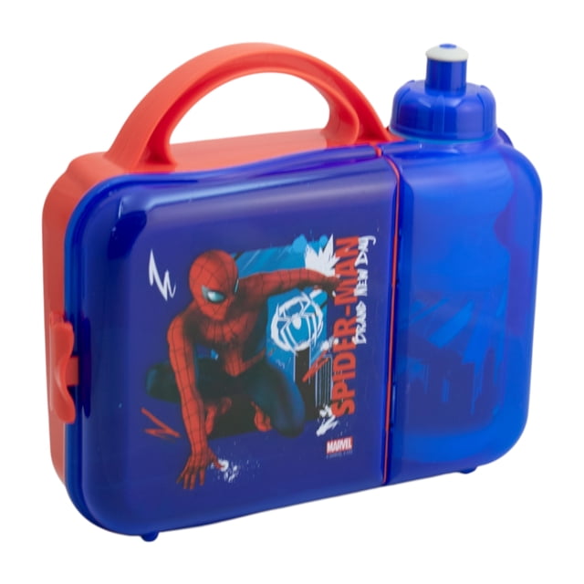 Lonchera Escolar Spider-Man con Botella 400 ml Marvel