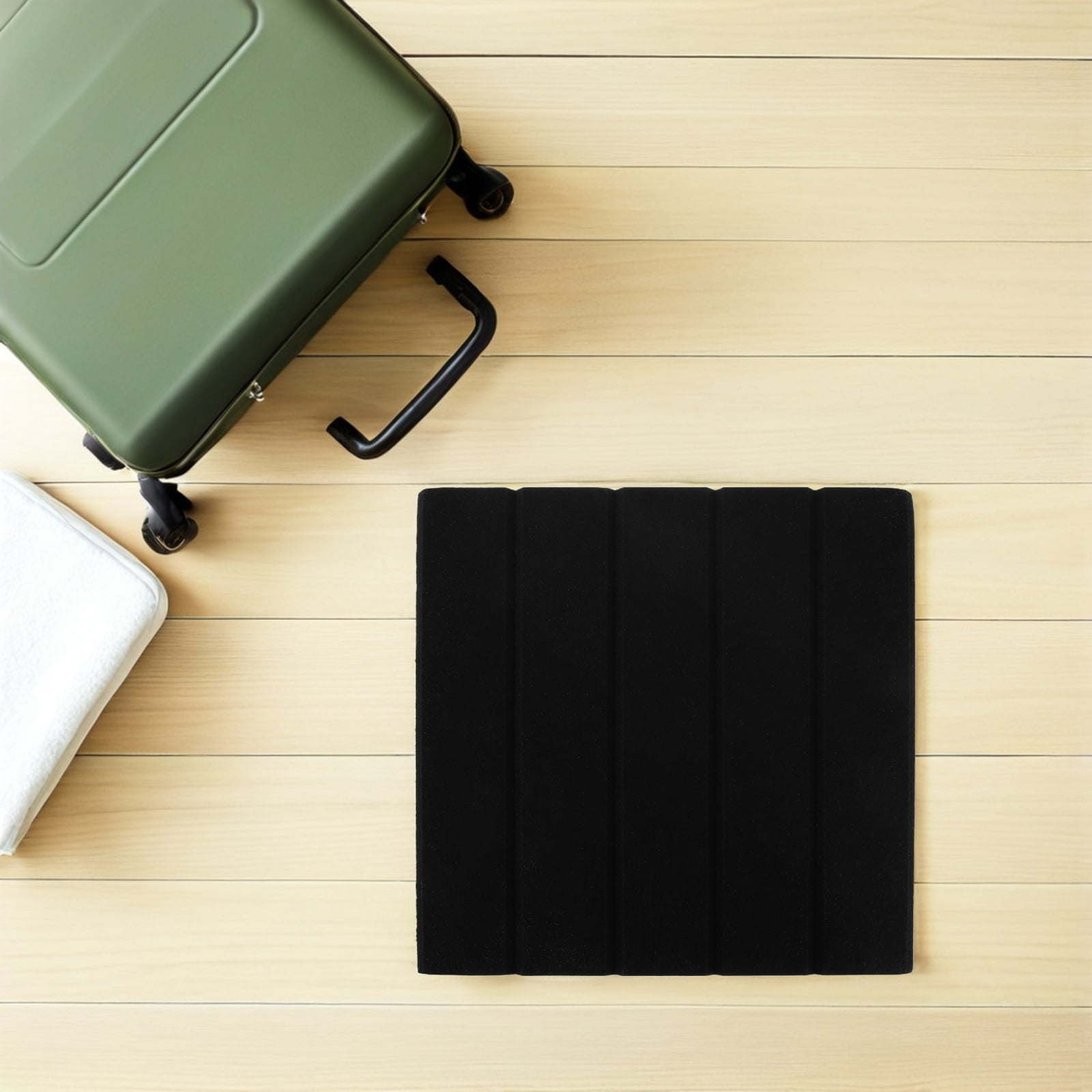 ETHZZLE 12Pcs Black Polyester Acoustic Wall Panels for Office Noise Reduction and Sound Absorbing