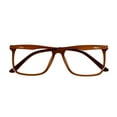 thumbnail image 6 of Fila Mens Brown / Brown Rectangle Plastic Eyewear Frame VF9313 700 54mm, 6 of 7