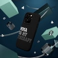 thumbnail image 3 of DistinctInk MagSafe Tough Case for Apple iPhone 13 Pro Max (6.7" Screen) - MMA Is My Therapy - Wireless Charging Compatible, 3 of 6