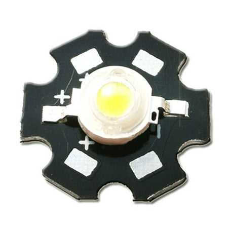 

YZdevelop 20mm 3W High Power 270LM LED Chip Light Emitter Bulb Lamp Luminous Diode Bead