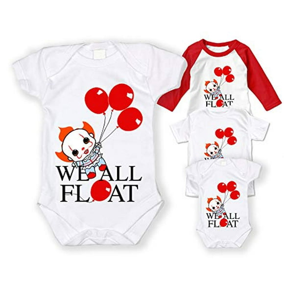 We All Float Down Here Penny Baby Bodysuit Penny Tshirt Uni Child White