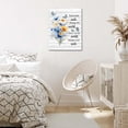 thumbnail image 4 of Purple Floral Canvas Wall Art Farmhouse Daisy Flower and Butterfly Pictures Country Flower Nature Plant Wall Decor for Living Room Bedroom Bathroom Elegant Home Decoration, 4 of 6