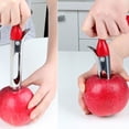 thumbnail image 2 of Noyau de Pomme Rouge en Acier Inoxydable, Noyau de fruit, Noyau de fruit, Taille Unique, 2 of 5