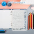 thumbnail image 4 of RENACLIPY Letter Stencils Multi Color Plastic for Painting Graffiti Creativity, 4 of 8
