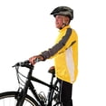 thumbnail image 2 of Men's TopCool Reflective Zipper Long Sleeved Spring Fall Winter Biking Cycling Jersey, 2 of 3