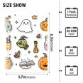 thumbnail image 2 of FORMRS 1-Subject Spiral Notebook 8" x 5" College Ruled 60 Refillable Sheet A5 Hard Cover, 2 Pack, Magical Halloween, 2 of 7