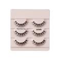 thumbnail image 3 of KISS Products False Eyelashes - No. 01 -Lifted Effect Wispy Style 3pr, 3 of 5