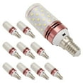 thumbnail image 3 of 10Pcs E14 LED Corn Bulb 12W Replace Lamps Small Screw-in Smart Energy Efficient Neutra pwm25, 3 of 8