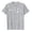 Grey, variant on Casual Short Sleeve Round Neck T Shirt With Letter Print for Everyday Wear Womens Casual Work Tops Tech Short Mod Bod Tops Apparel Short T Shirts Women Shirt Light Stretch T