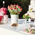 thumbnail image 3 of 1 PC Creative Postre Table Torta Torta Snack Soporte de pantalla para mostrar (blanco), 3 of 6