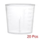 thumbnail image 3 of 20 pcs Tazas Medidoras Laboratorios Vasos Graduados de PP 30ml, 3 of 5