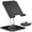 Black, variant on CreaDream iPad Stand for Desk, Foldable Adjustable Tablet Stand Holder, 360 Rotating iPad Accessories Compatible with 12.9”-4.7” Tablet Stand, Black