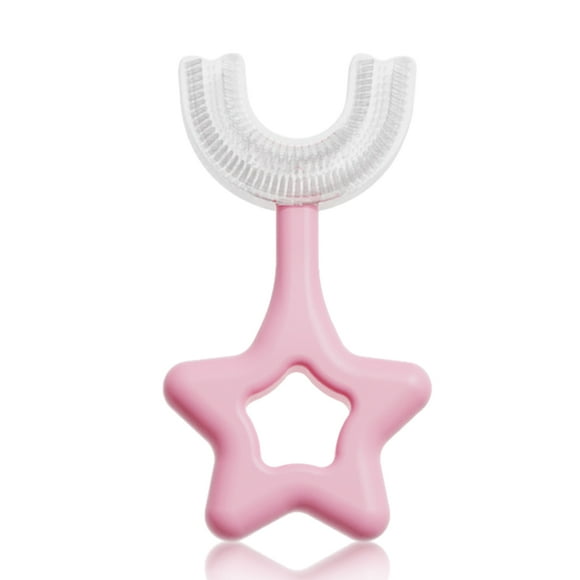 Injueey Cepillo de para bebé ergonómico de doble cara de silicona de 360 ​​grados, cepillo de Manual en forma de U, cuidado Type11 NO11 Injueey HA009123-04