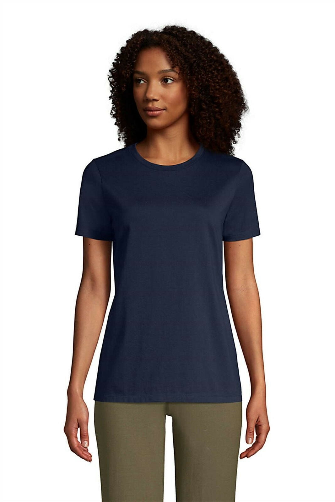 Lands' End Supima Cotton Short Sleeve 