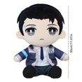 thumbnail image 3 of Detroit Poupée en Peluche Devient Humaine Dbh Connor Oreiller Jouet Giftkk_MGF, 3 of 5