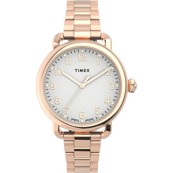 Timex TW2U14000VQ Women's Standard Rose Gold Bracelet Watch