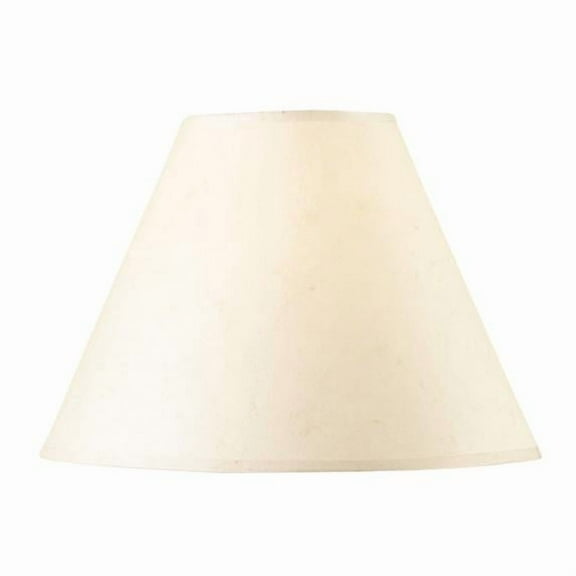 9" Tall Off White Paper Shade-Color:Off White,Finish:Off White,Style:Lifestyle