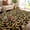 Khaki, variant on Small Leopard Print Rug for Bedroom, 2x4 Black and White Soft Runner Carpet