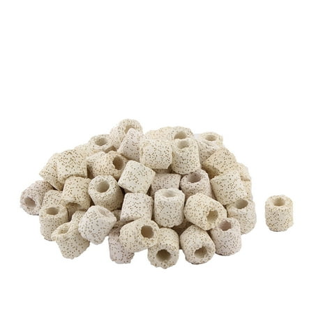 Ceramic Filter Rings - Unique Bargains Aquarium Fish Tank Ceramic Biological Canister Filtration Filter Rings 73pcs