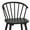 Black-Curved backrest, variant on DYCANPO Wood Dining Chairs Set of 6, Mid Century Modern Y-Shaped Backrest, Fully Assembled, Natural