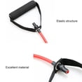 thumbnail image 2 of Bandas Resistencia Con Manijas Cordón Ejercicio (15 Lb) Rojo, 2 of 7
