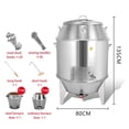 thumbnail image 2 of Four à Canard Rôti au Charbon Poulet Rôti Canard Rôti Four BBQ Four Suspendu Ventre de Porc Croustillant Oie Rôtie Four, 2 of 6