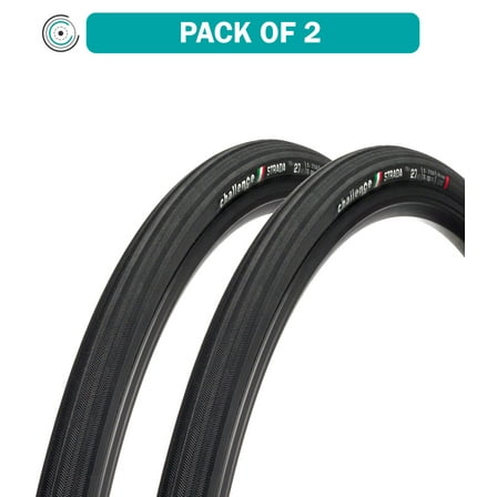 Challenge Strada Race Tire - 700 x 27, Clincher, Folding, Black