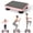 Pink, variant on Costway 24” x 20” Kids Rebounder Bouncing Board Trampolines with Elastic Rope, Non-Slip Base & Feet Red