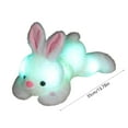 thumbnail image 3 of Usloyux Kids Toys Under $5 Bunny Stuffed Animal,13.8 Inch Light up White Bunny Soft Plush Toy,Baby Appease Toys Accompany Dolls,Cute Doll Toy for Kids Christmas,Birthday,Holiday Party Gifts, 3 of 6