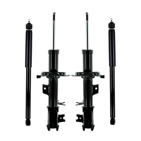 Set Front Suspension Strut Assembly-Rear Shock Absorber For 2007-2013 Suzuki SX4