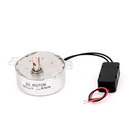 3rpm Motor - DC 24V CCW/CW Direction 3RPM 7mm Shaft Dia Synchronous Motor f Microwave