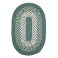 thumbnail image 1 of Colonial Mills Rug JK10R048X072 4 x 6 ft. Jackson Braided Rug  Teal, 1 of 1