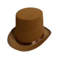 thumbnail image 2 of Pink Season High Top Hat Magician High Hat British Black Jazz Topper Hat Male And Female Court Gentleman Flat Felt Hat for Performances Role Play Christmas, 2 of 2