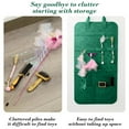 thumbnail image 4 of Bolsa de pared para guardar juguetes para gatos con diseño plegable y tela fácil de limpiar para organizar el espacio de juego de tu mascota. Organizador colgante duradero para múltiples, 4 of 7