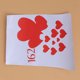 thumbnail image 1 of QUMIIRITY Pegatinas Adhesivas De PVC Para Con De Globo Y Corazones Multicolor, 1 of 8